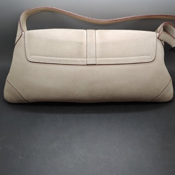 Vintage Gucci suede leather handbag - Picture 3 of 8